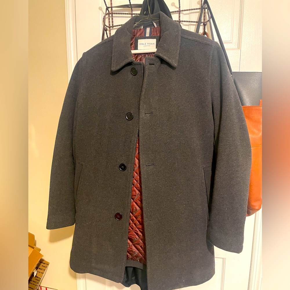 cole haan car coat